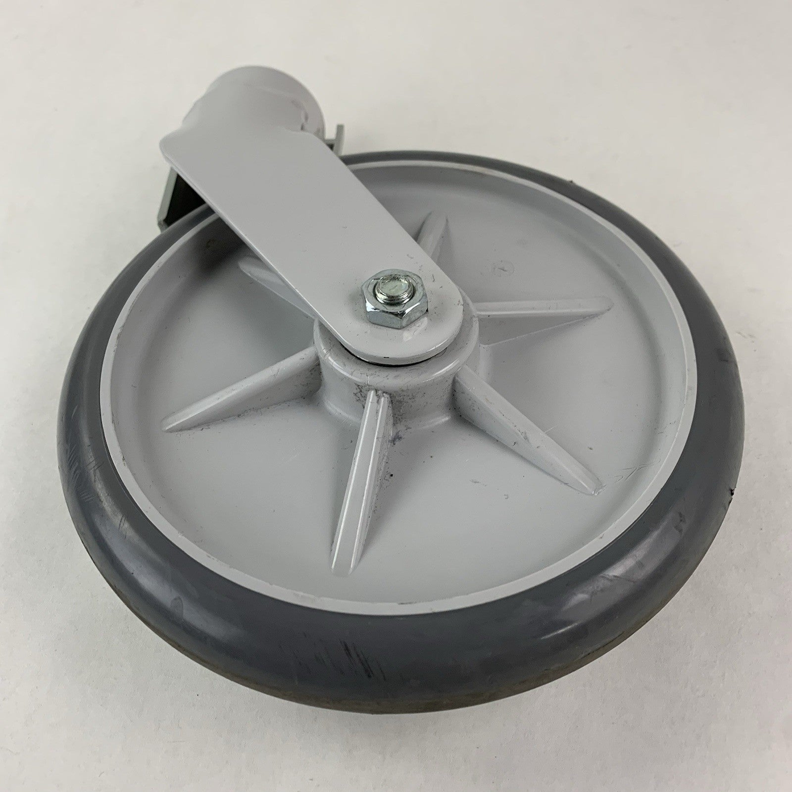Stryker 1025 Zoom Hospital Stretcher 8" Wheel Caster OEM Assembly Missing Side2