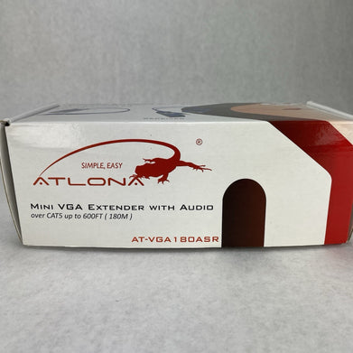 Atlona AT-VGA180ASR VGA Extender with Audio over Cat5 up to 600ft