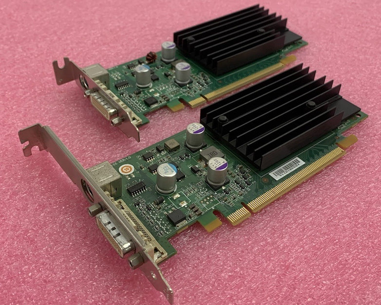 Nvidia Geforce 9300 256MB Video Graphics Card Short and Long Bracket (Lot of 2)