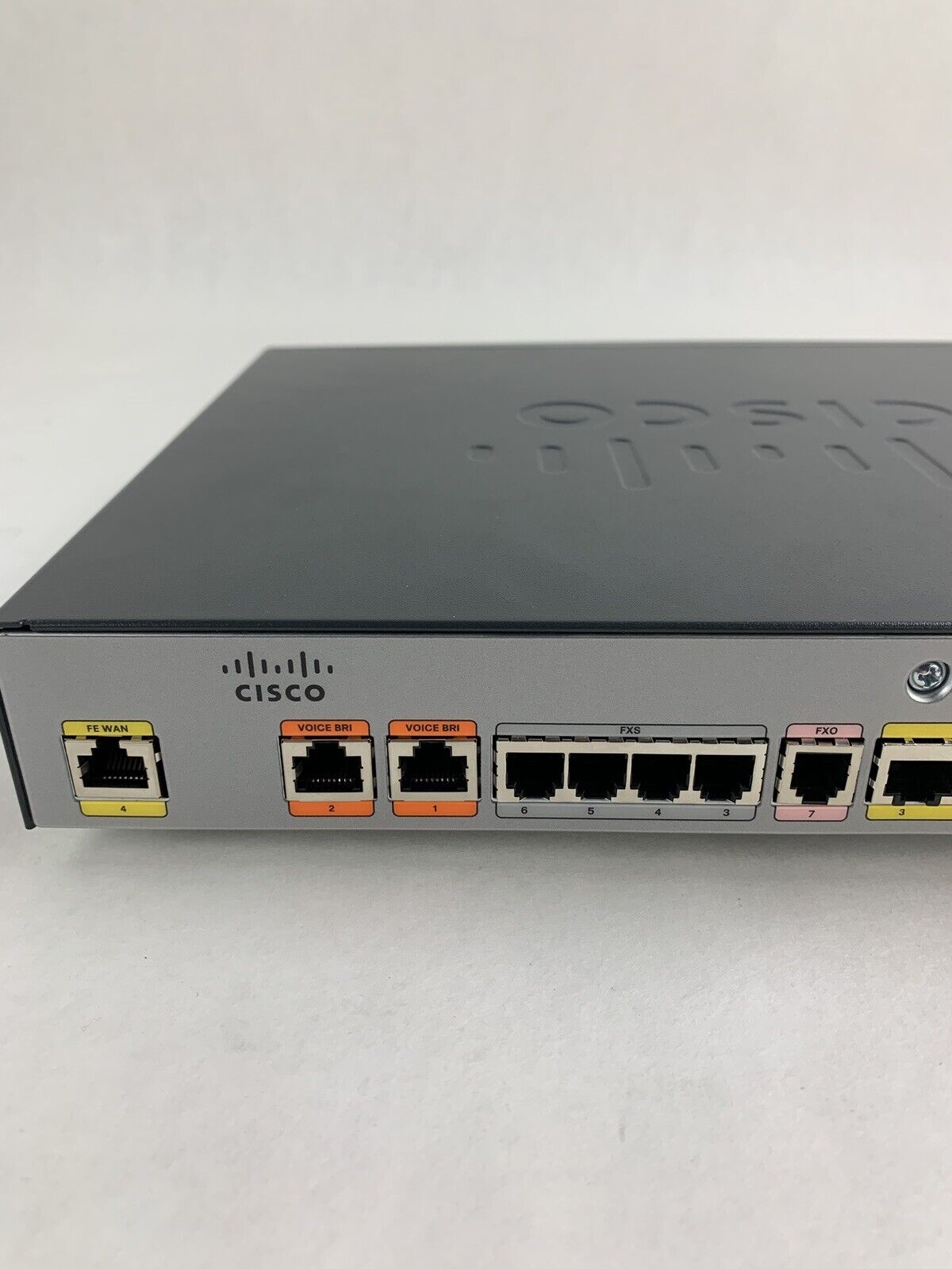 Cisco C881-V-K9 Ethernet Security Router with PSU Box Opened
