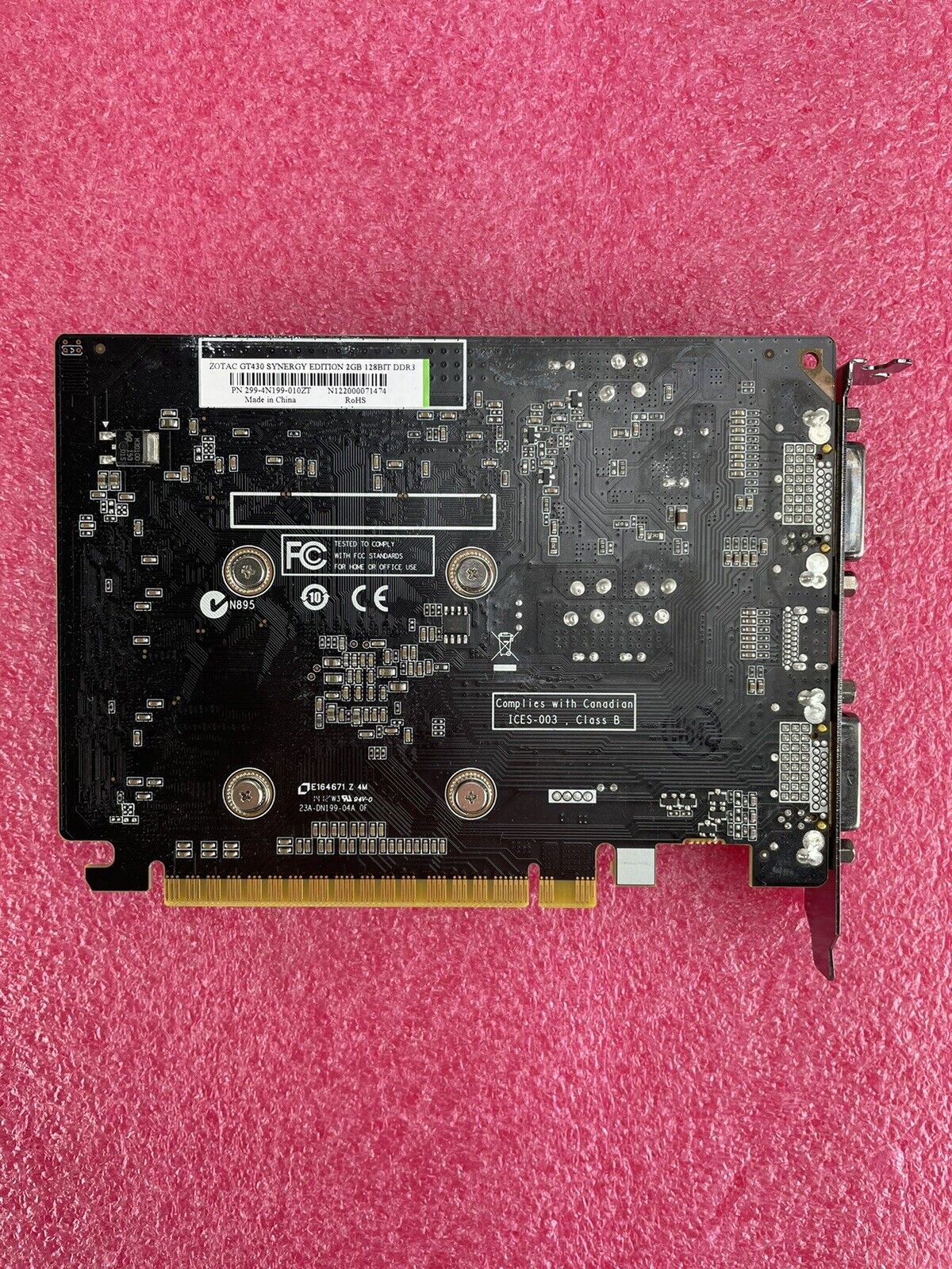 Zotac GT430 Synrgey Edition 2GB 128Bit GDDR3 PCIe Graphics Card