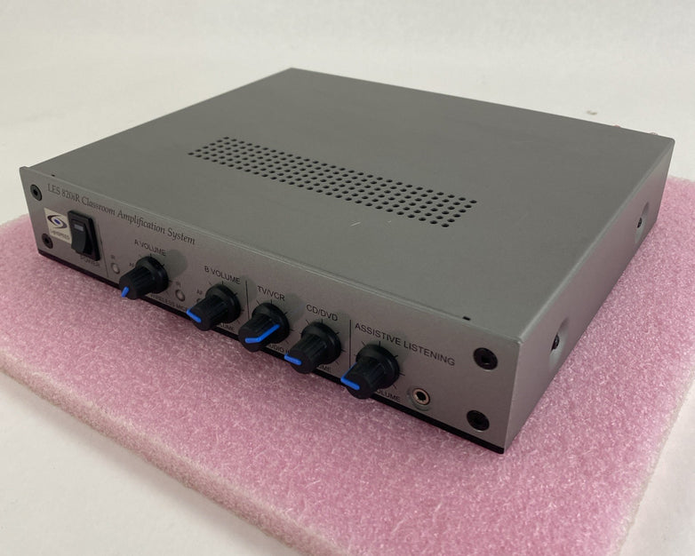 Lightspeed LES-820iR Classroom Amplification System Amp No Cords Untested