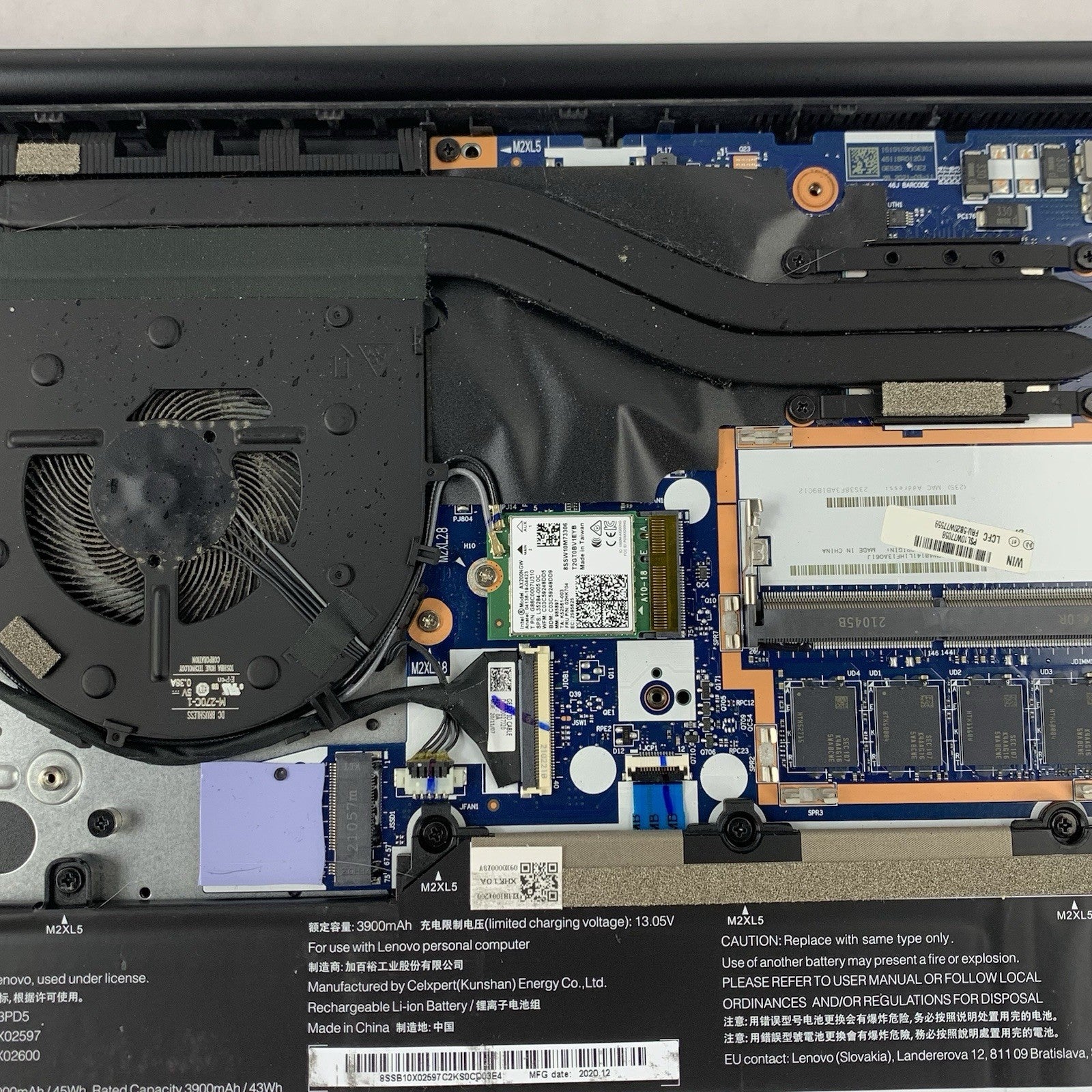 Lenovo ThinkPad E15 Gen 2 15.6" Ryzen 7 4700U 2.0 GHz 8 GB Ram No OS/HDD/AC10