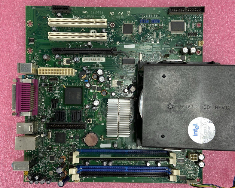 Intel D945PAW Motherboard Intel Pentium D 3.4GHz 512MB RAM w/Shield