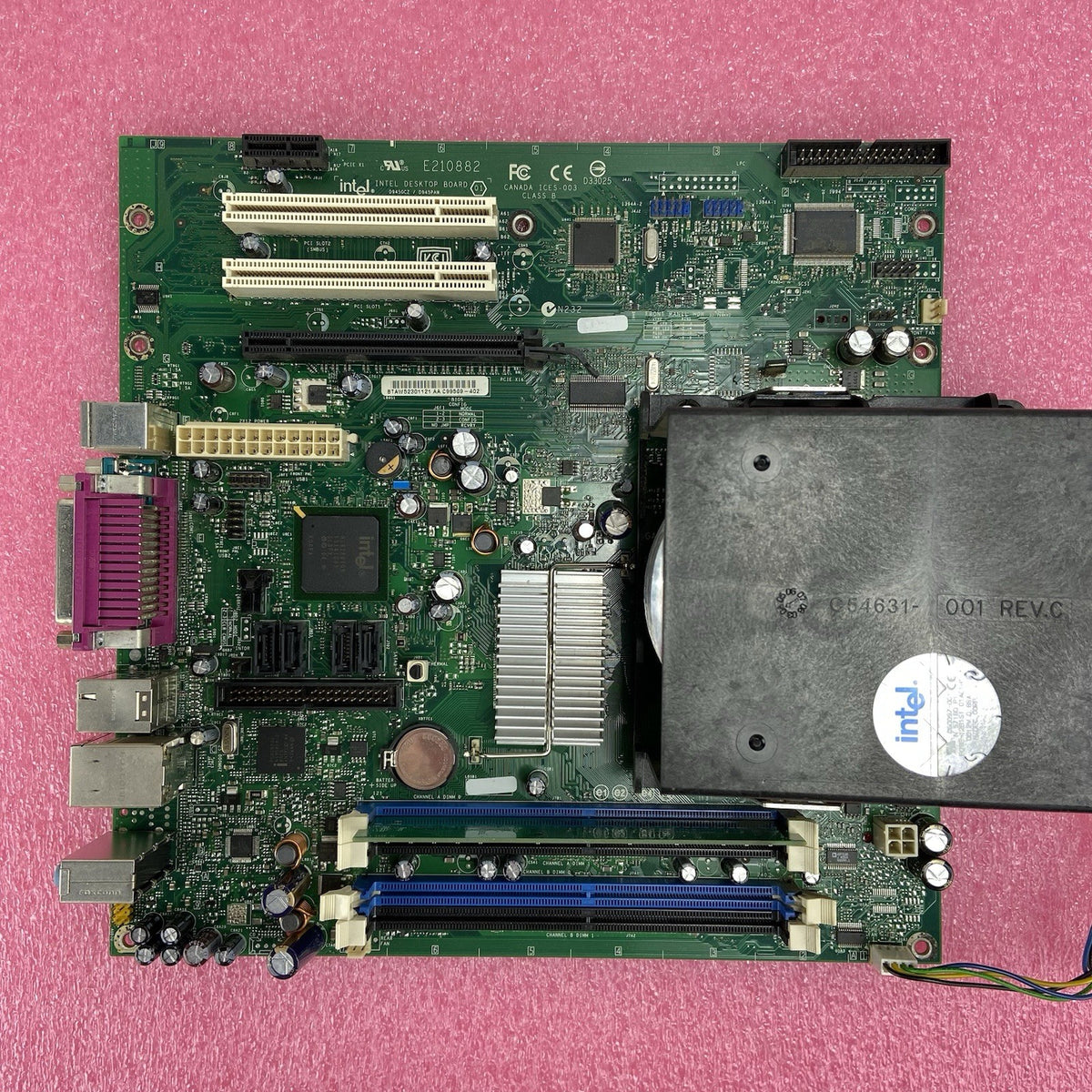 Intel D945PAW Motherboard Intel Pentium D 3.4GHz 512MB RAM w/Shield3