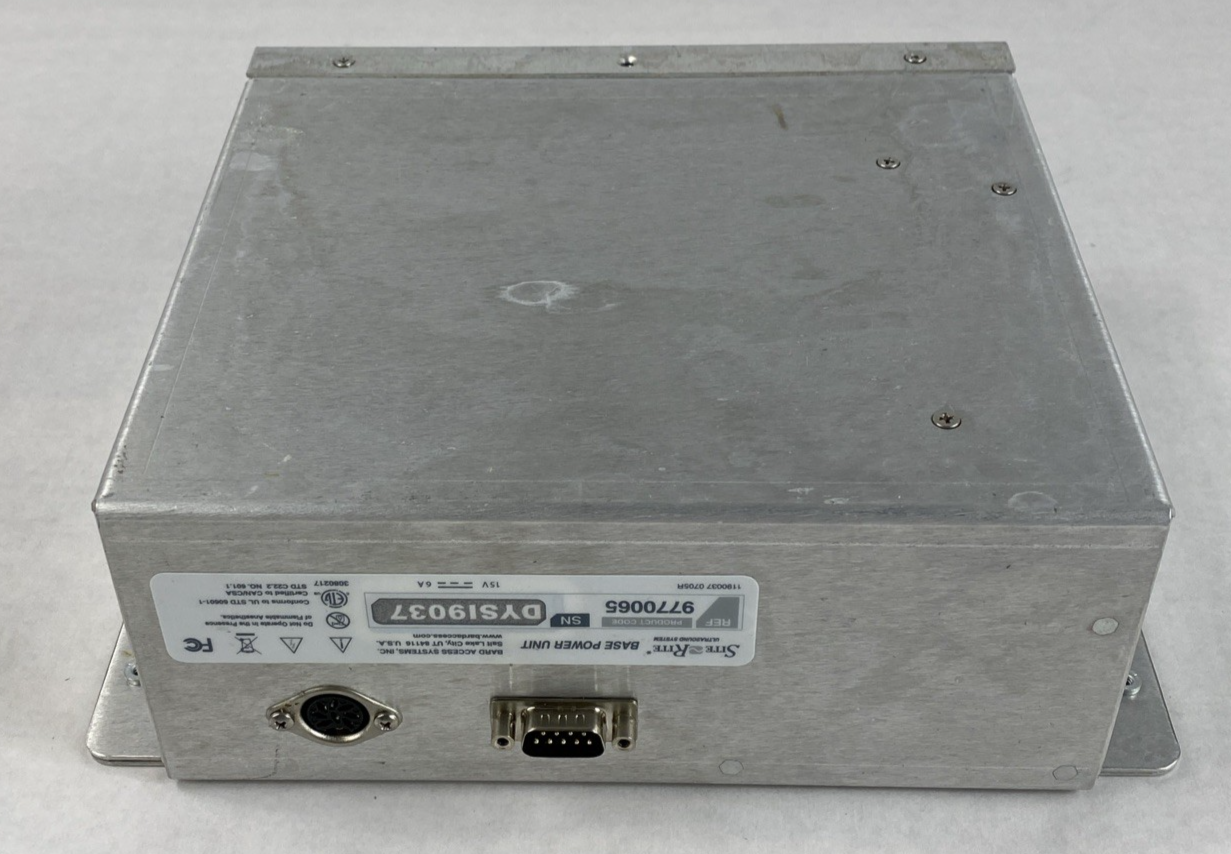 Site Rite 9770065 Base Power Unit Untested