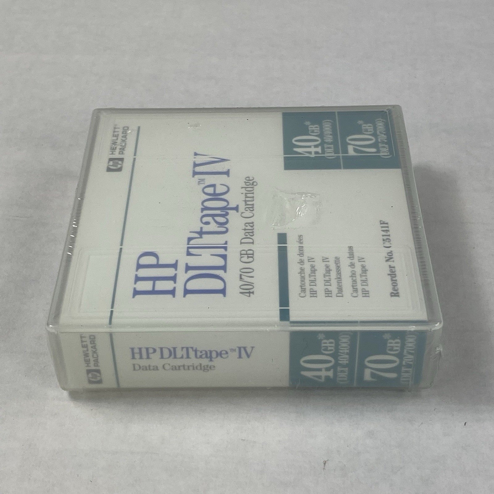 HP DLTtape IV C5141F 40/70 GB Data Cartridge (Lot of 10)