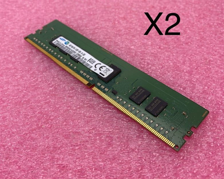 Samsung 4GB DDR4 2133P Desktop Memory Ram M393A5143DB0-CPB0Q - Lot of 2