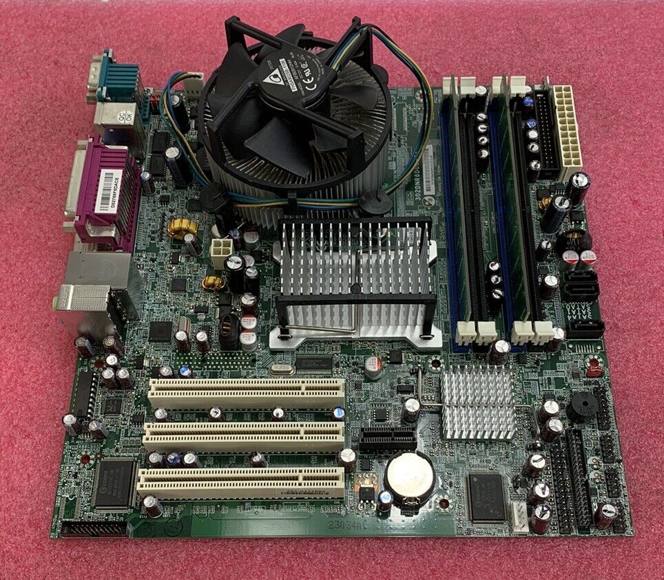 NCR 302DNR6D00941 Motherboard Intel E6400 2.13 GHz 2GB RAM w/ Shield