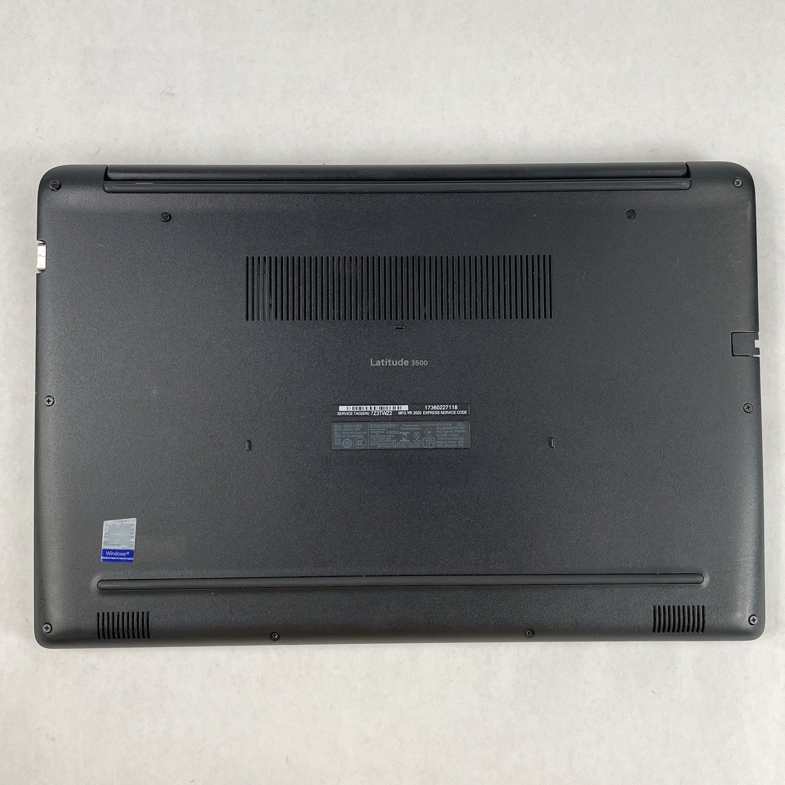 Dell Latitude 3500 15.6" i5-8265U 1.60 GHz 8 GB RAM No SSD/OS/AC - Worn Keys13