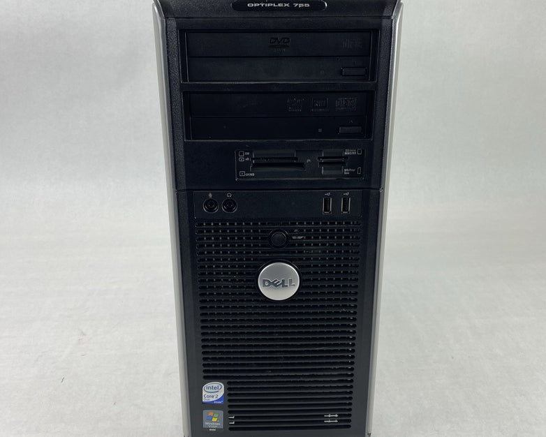 Dell OptiPlex 755 MT Intel Core 2 Duo E8200 2.66GHz 3GB RAM No HDD No OS