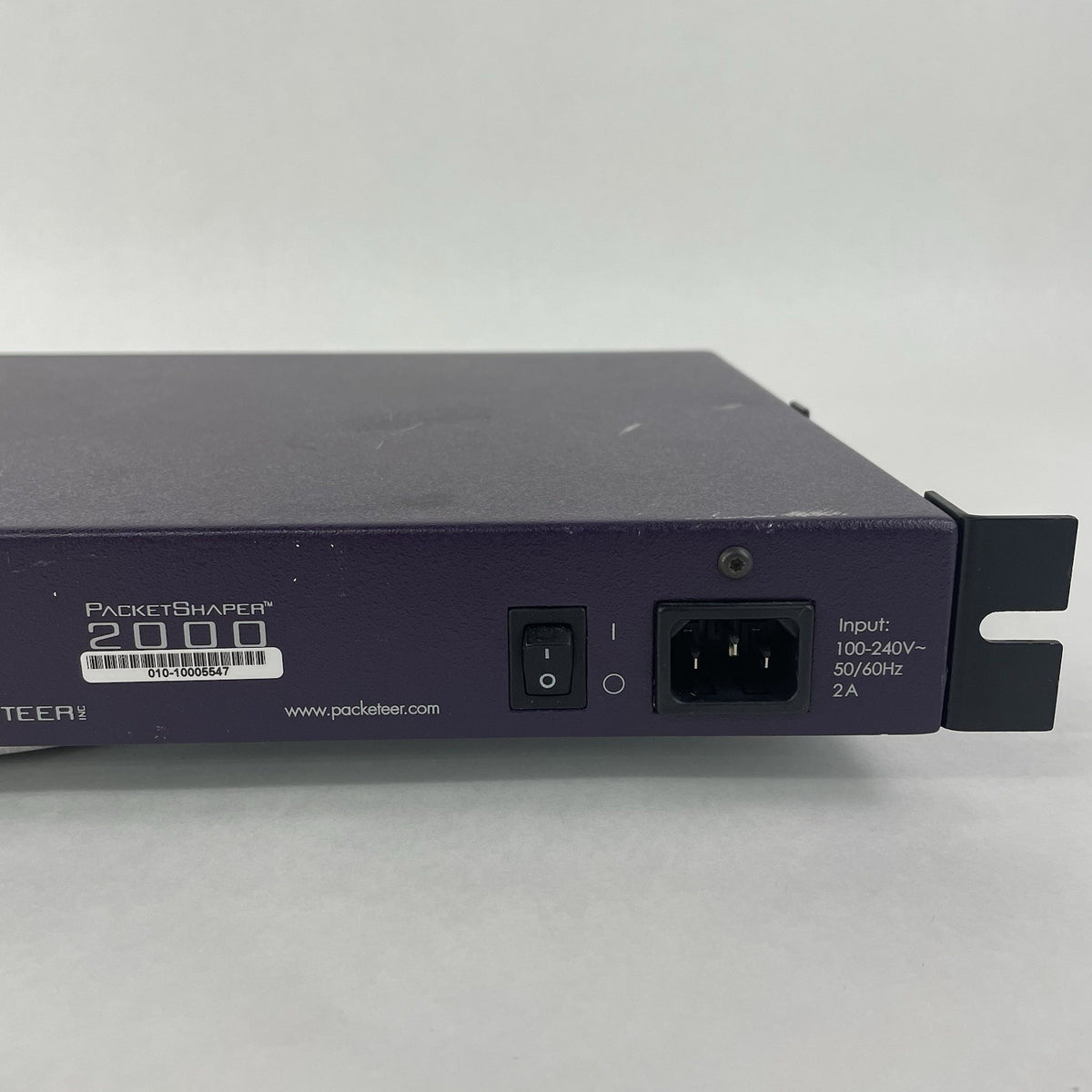 Packeteer PacketShaper 2000 WAN Internet Server Console Rackmount2