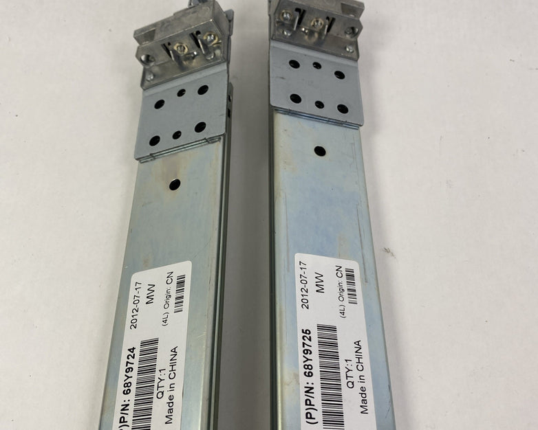 IBM 68Y9724 68Y9725 Right and Left Sliding Rails