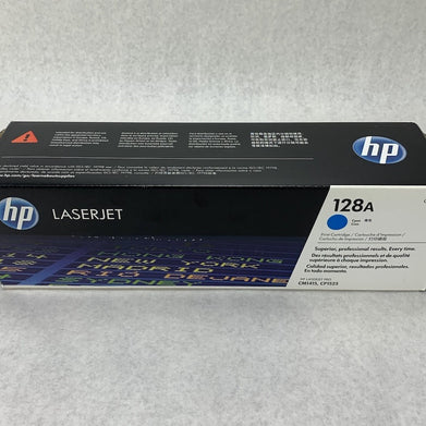 HP LaserJet 128A CE321A Cyan Print Cartridge Exp: Mar 2019