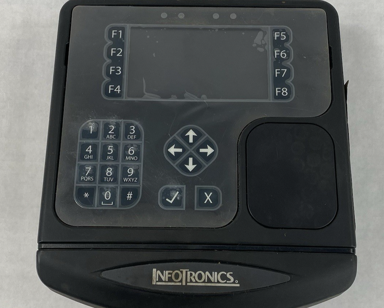Infotronics Model TC-IT32-PIN Time Clock No Power Source