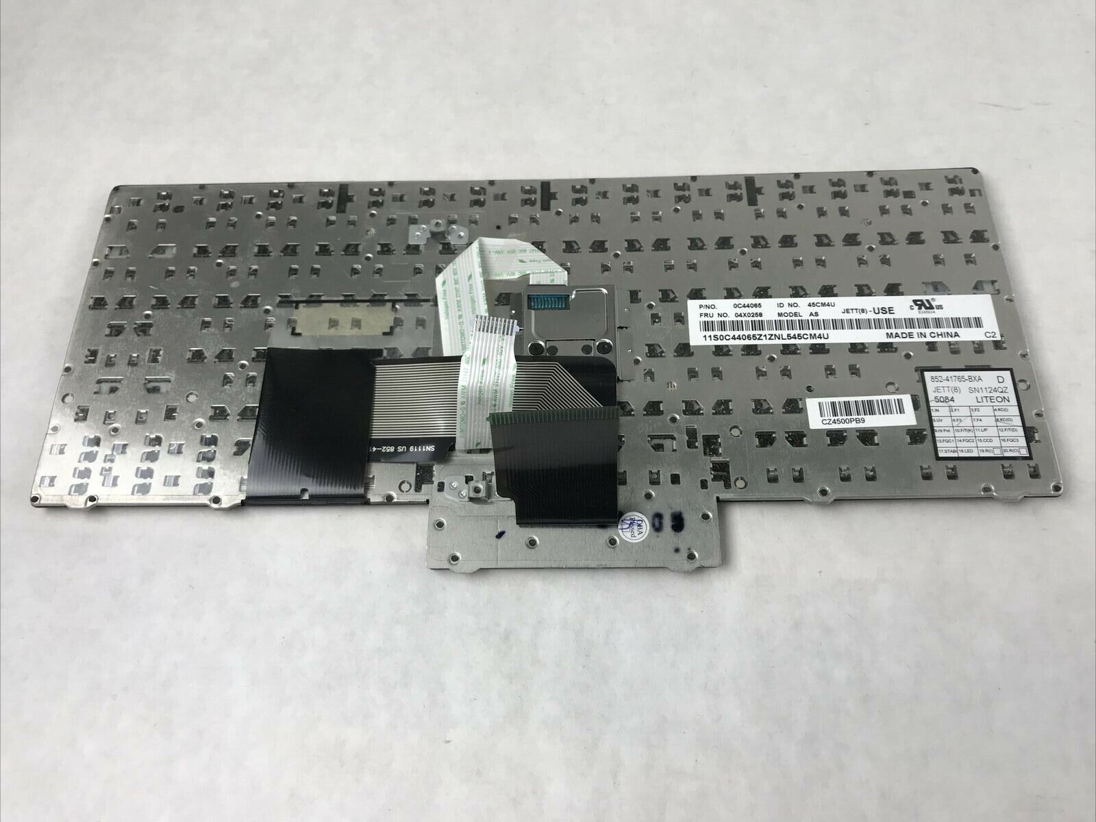 Lenovo Chromebook ThinkPad OC44065 Keyboard 04X0258