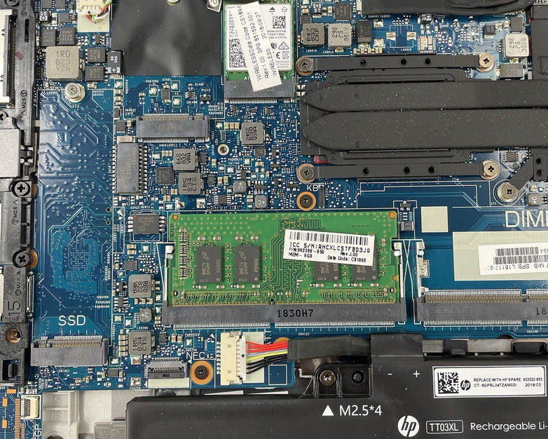 HP ZBook 15u G5 15.6" i5-7200U 2.50 GHz 8 GB RAM No SSD/OS/AC