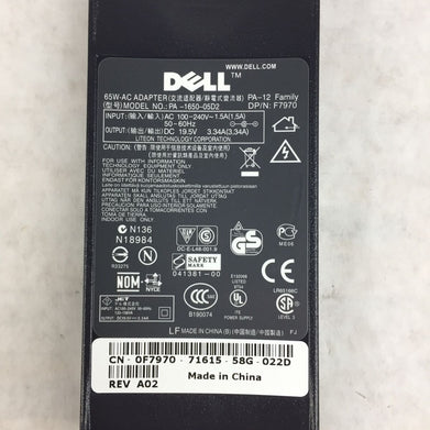 Dell Adapter PA-1650-05D2 Laptop Power Adapter Charger (Lot of 3)