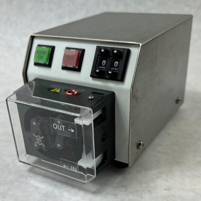 GE Wave Biotech Pump20-L 28411631 Peristaltic Pump W/ Power Supply