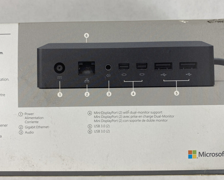 Microsoft 1661 Surface Surface Docking Station Open Box Sealed