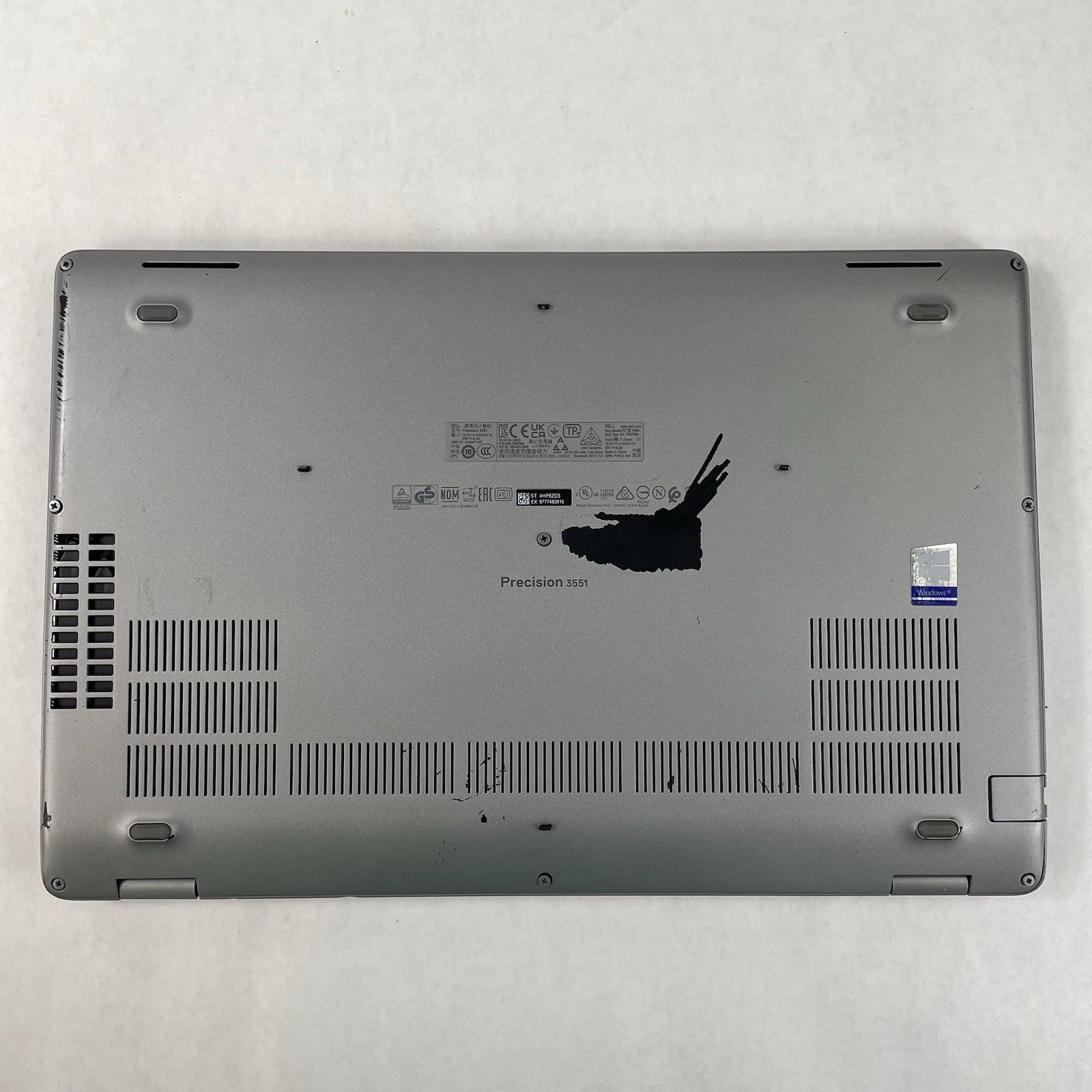 Dell Precision 3551 15.6" i7-10850H 2.70 GHz 16 GB RAM No SSD/OS/AC - READ14