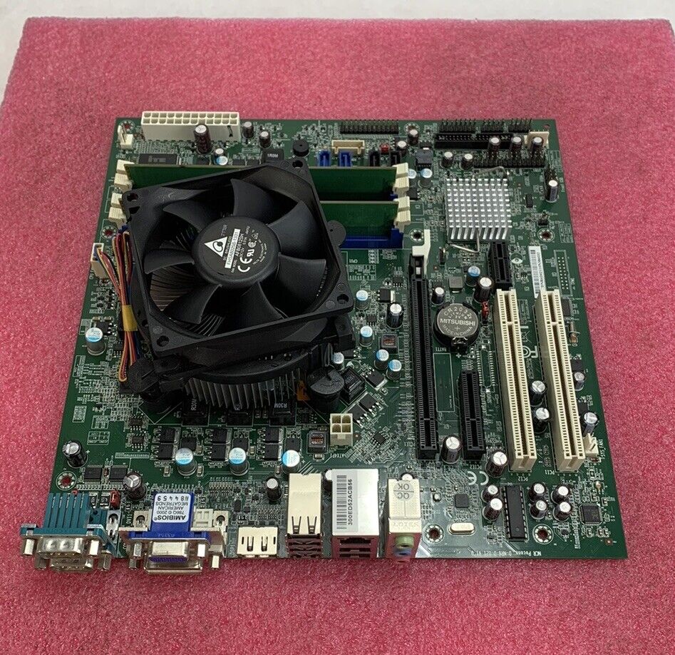 NCR Pocono D-NR6-D021 Motherboard Intel Core i3-2120T 2.6GHz 4GB RAM w/Shield