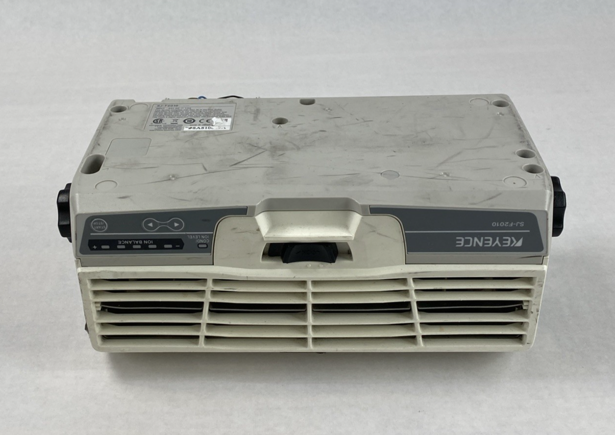 Keyence SJ-F2010 Electrostatic Discharge Blower 24V DC 1A Untested