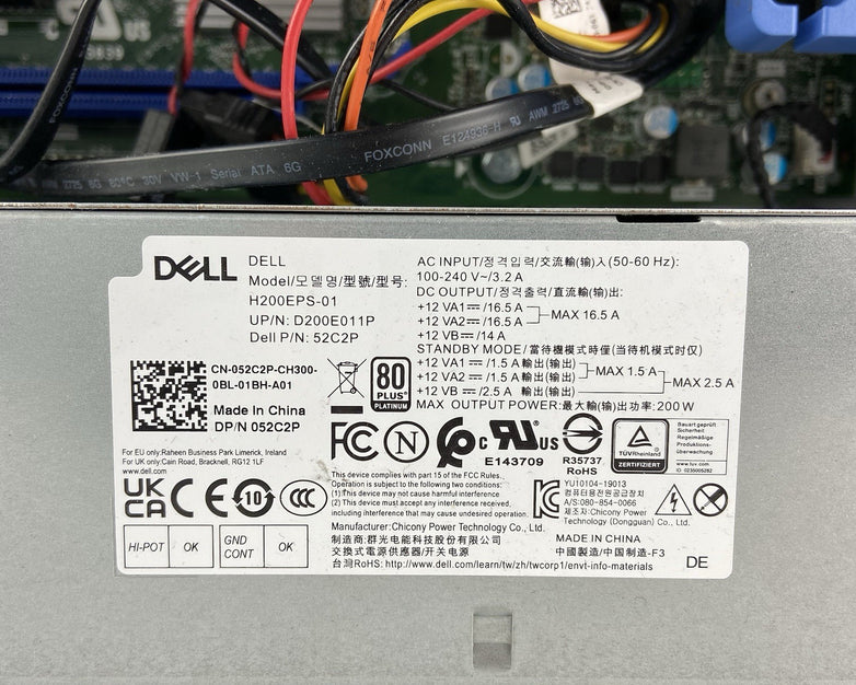 Dell Precision 3440 SFF Intel Core i5-10500 3.1GHz 8GB RAM No HDD No OS