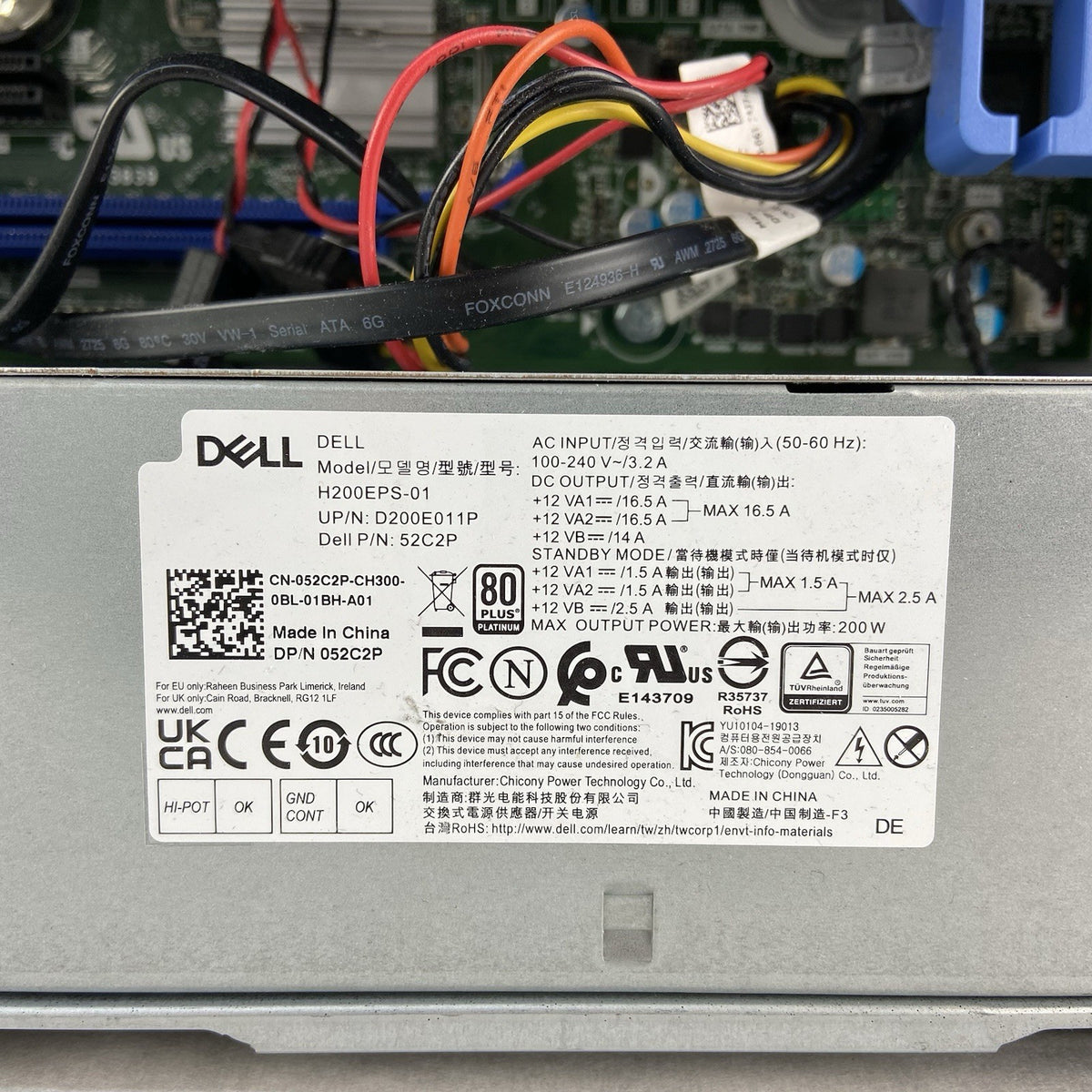 Dell Precision 3440 SFF Intel Core i5-10500 3.1GHz 8GB RAM No HDD No OS10