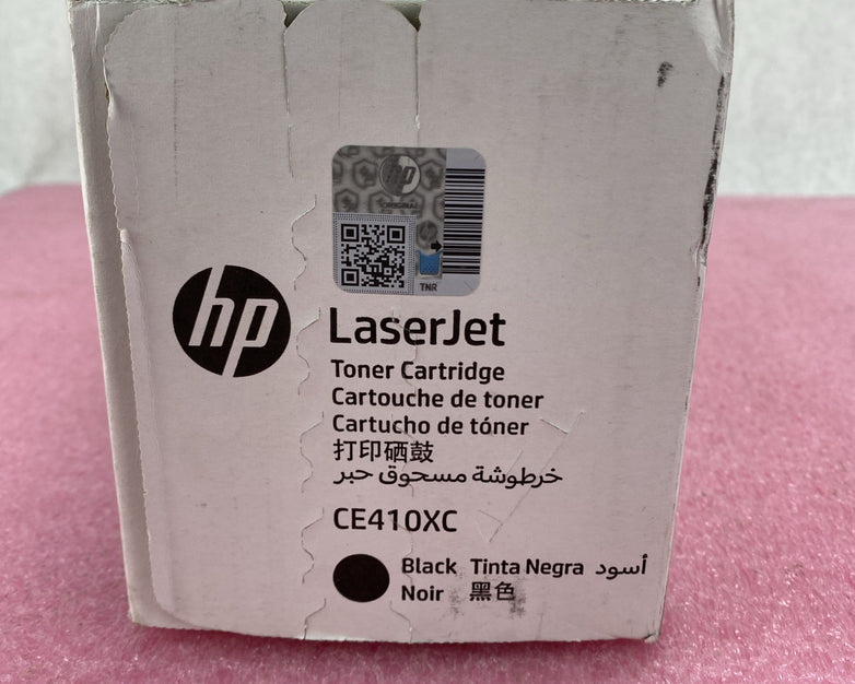 HP LaserJet CE410XC Black Printer Toner Cartridge New, Never opened