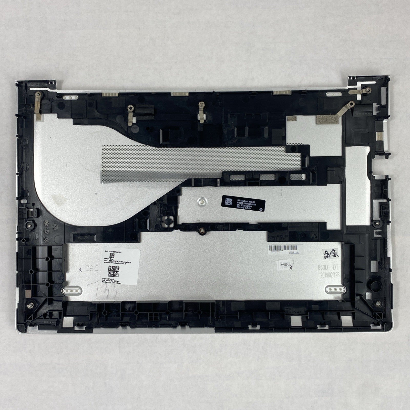 HP EliteBook 850 G5 15.6" Laptop Bottom Base Cover Assembly