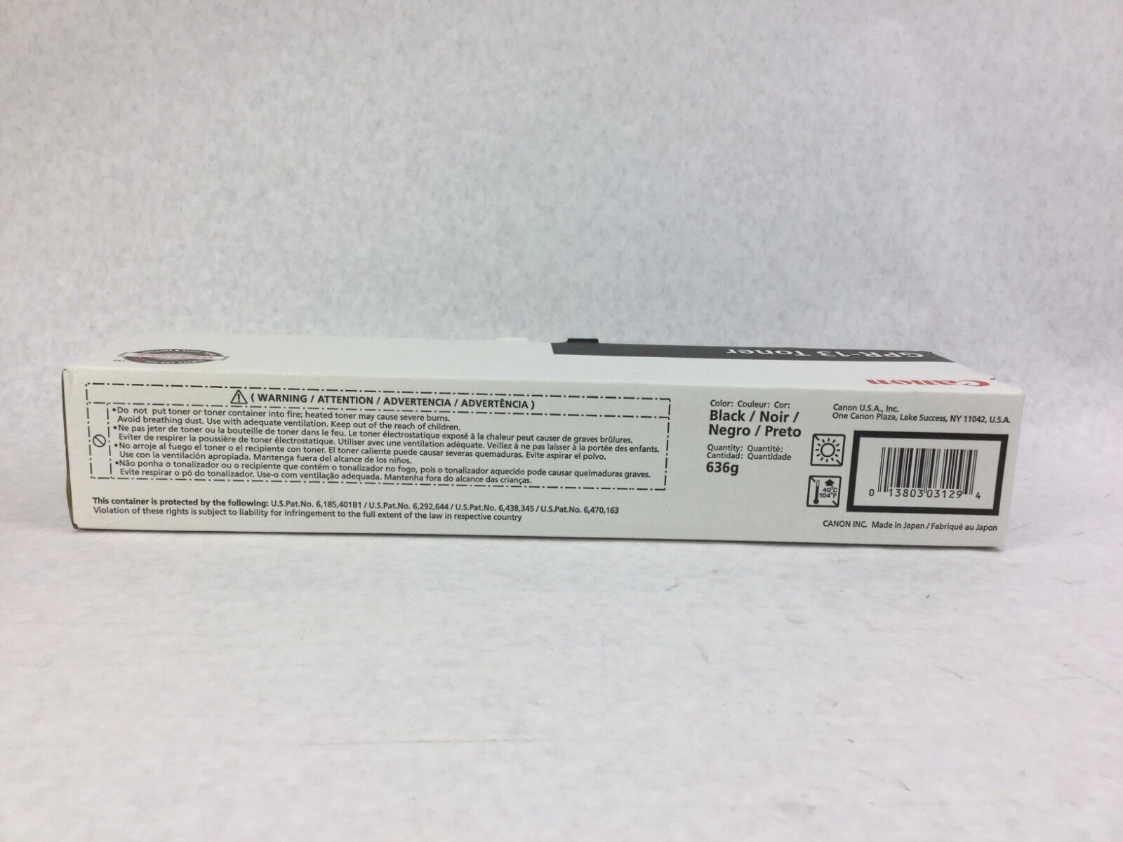 Genuine Canon GPR-13 Black Toner NIB