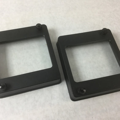 Glass Cover Only for GE Auxiliary Relays, (Lot of 2)Frame Cracked