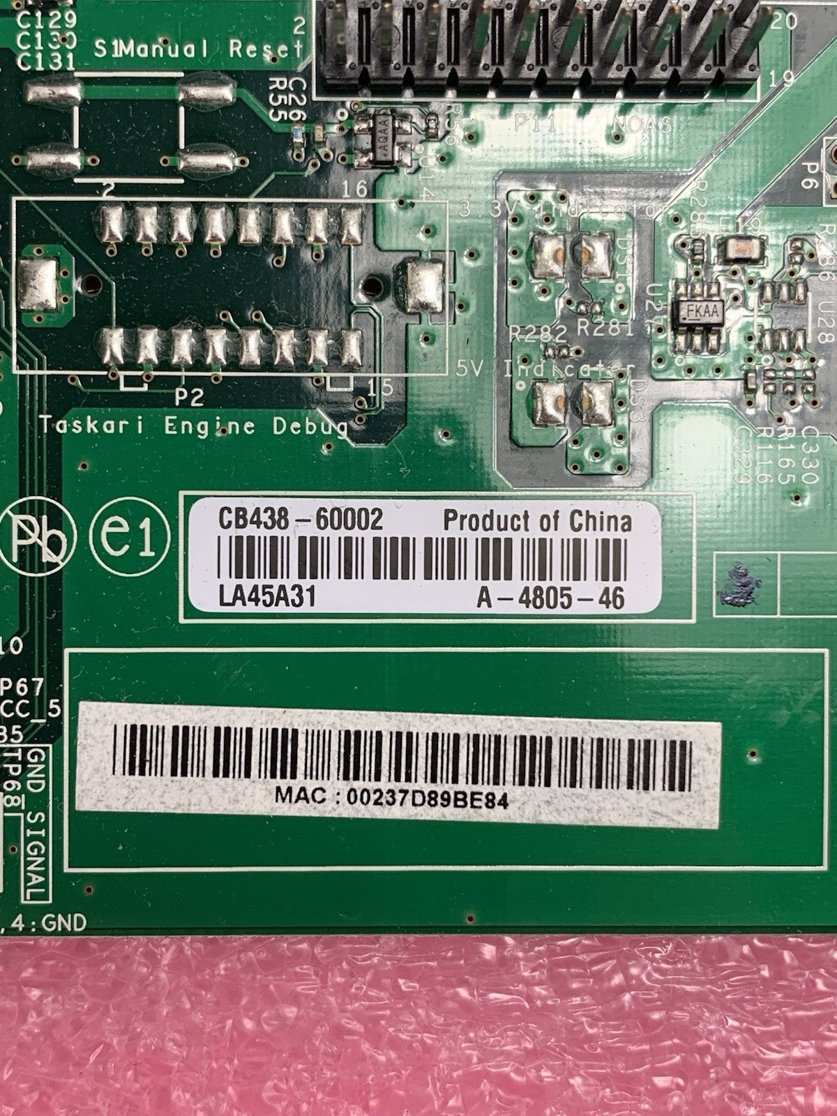 HP LJ P4015tn LaserJet Printer CB438-60002-REVA Main Formatter Logic Board6