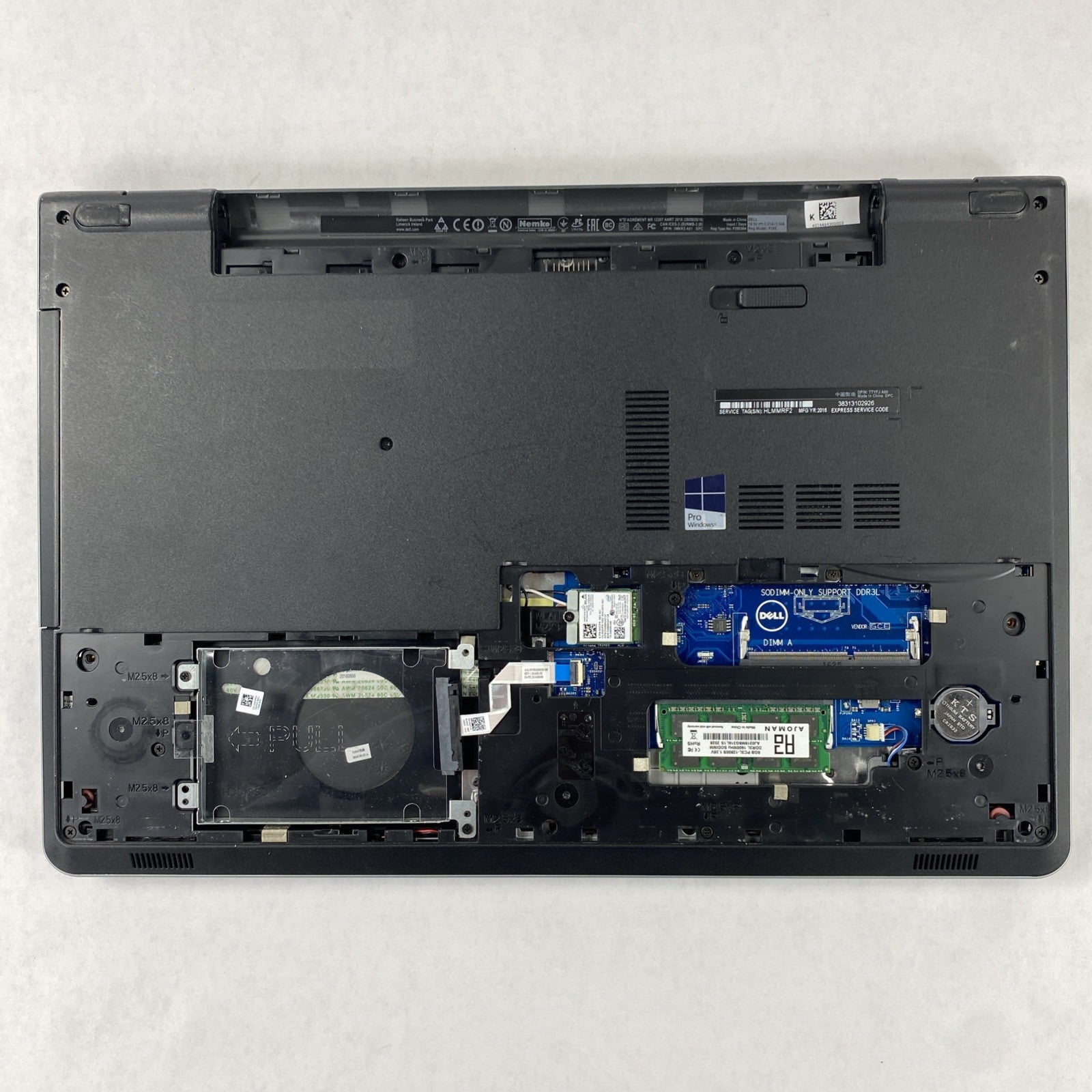 Dell Inspiron 5759 Core i5-6200U 2.3GHz 8GB RAM 17.3" No Battery No HDD No OS