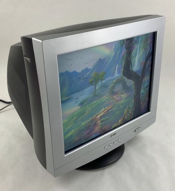 Esa E19CRT1 18" CRT VGA Color Computer Monitor Retro Gaming Grade B