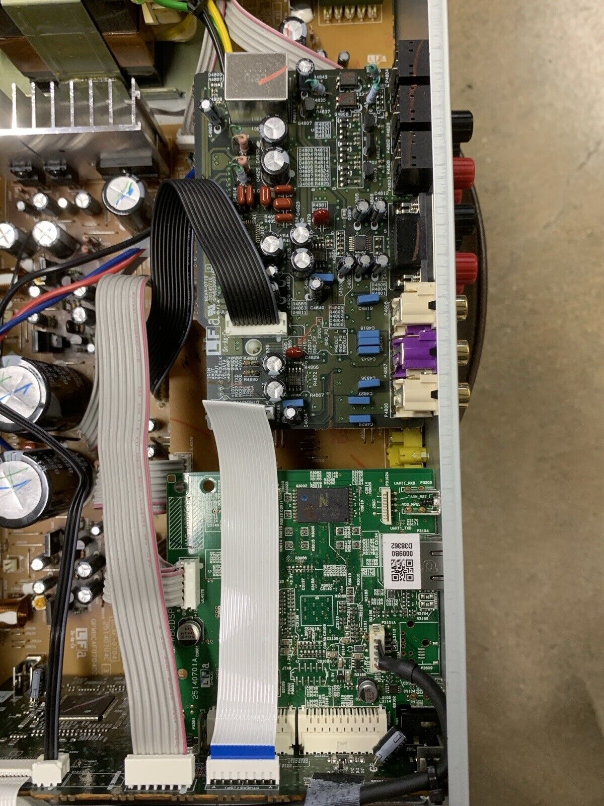 Integra DTM 40.4 Sirius XM WRAT Wide Range Amplifier Tested Bad Caps For Parts