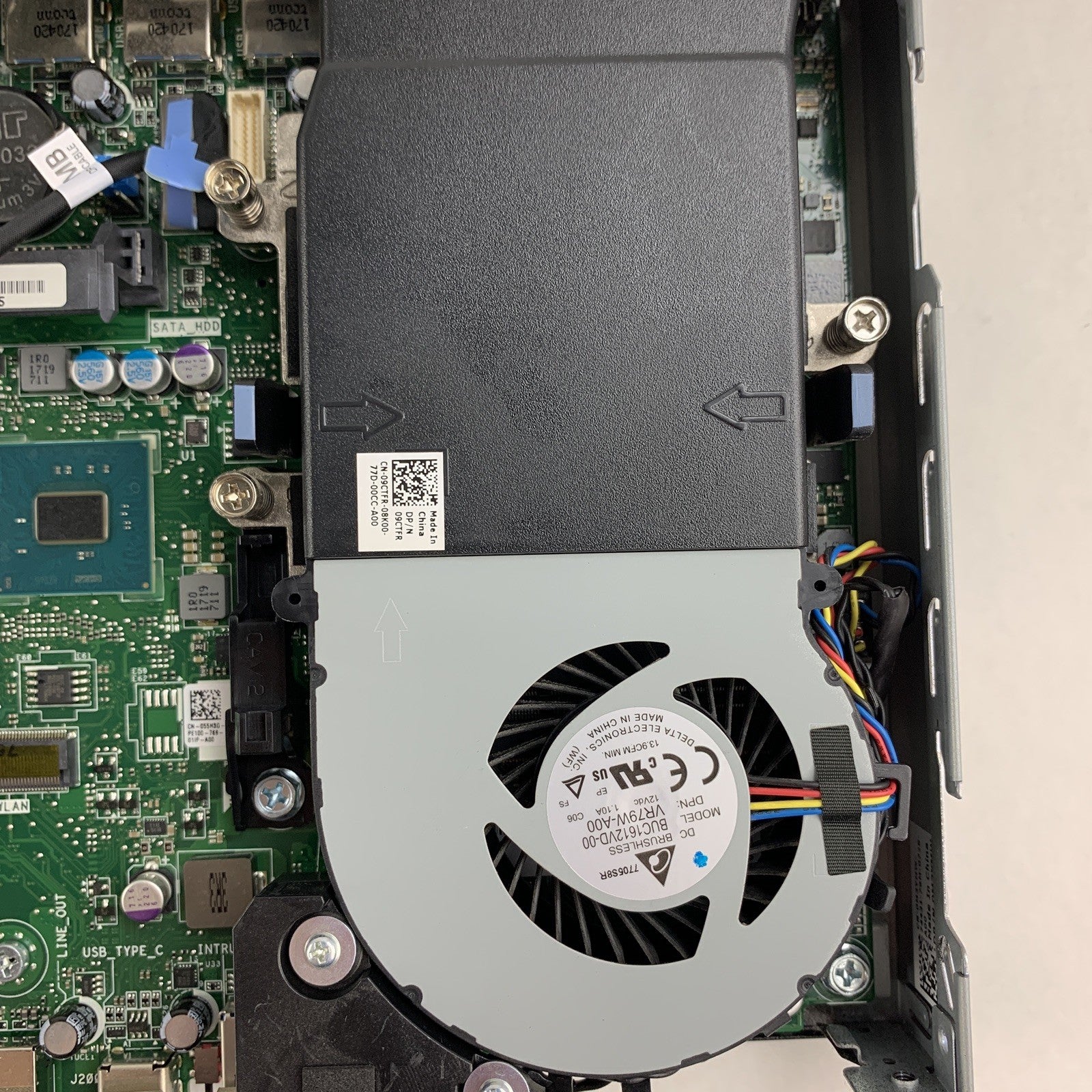 Dell Optiplex 7050 Micro Intel i5-6500T 2.50 GHz 8 GB RAM No AC No HDD No OS