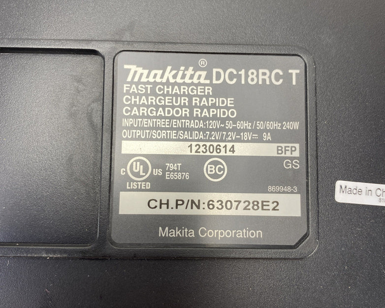 Makita XPH01 Cordless Hammer Driver Drill With Charger and Case - No Battery