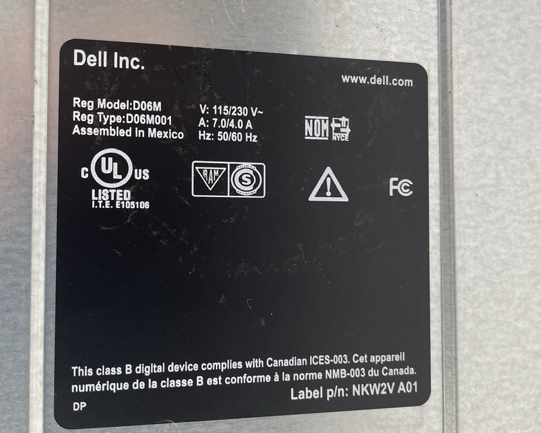 Dell Inspiron 570 MT AMD Athlon 2 X2 250 3.00 GHz 4 GB RAM No HDD/OS