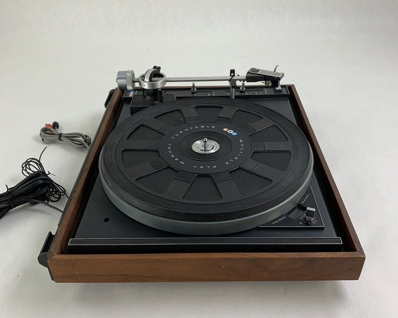 BIC 980 Turntable Belt Drive Automatic Missing Cover Tested 33 Doesn't Auto Land