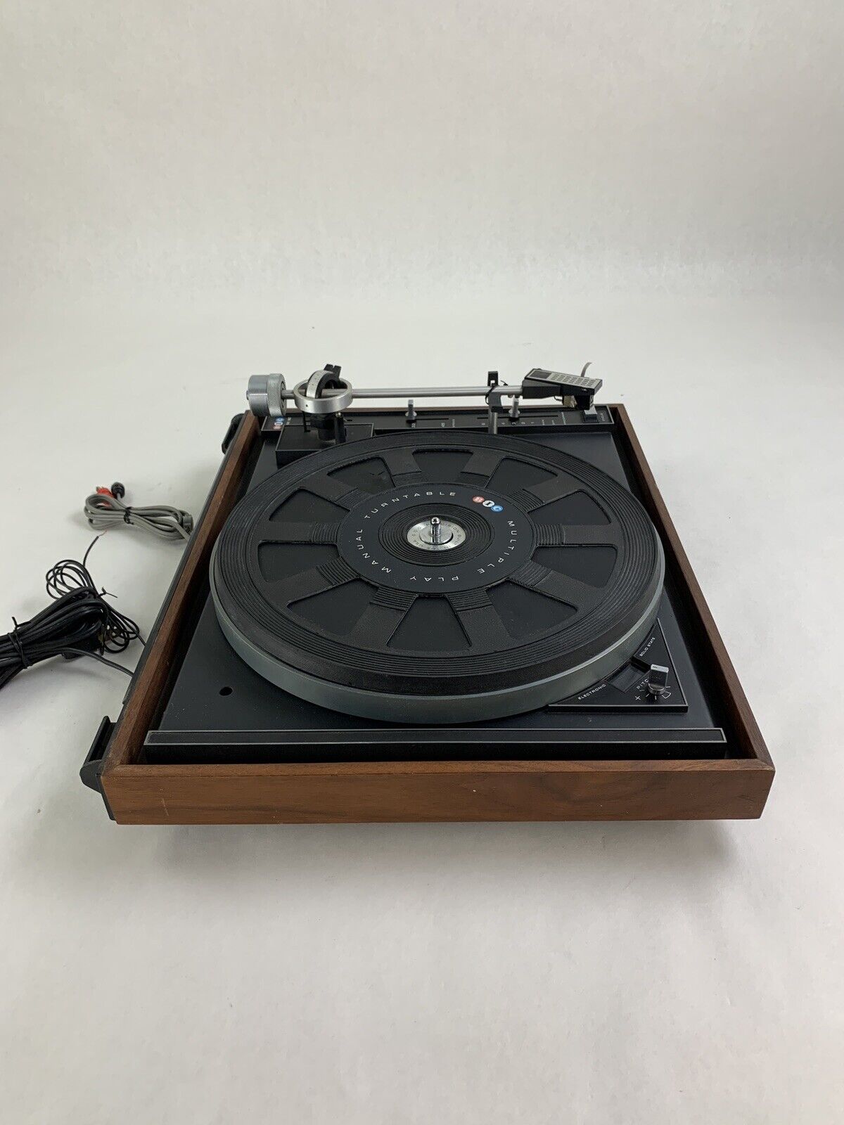 BIC 980 Turntable Belt Drive Automatic Missing Cover Tested 33 Doesn't Auto Land