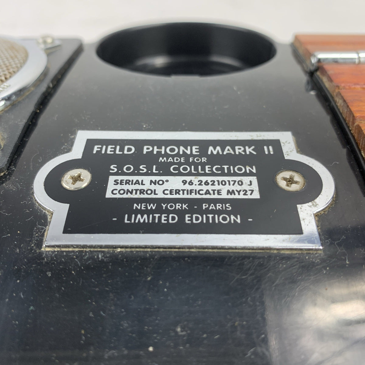 Spirit of St. Louis Field Phone Mark II 541.109 Retro-Styled Landline Telephone 2