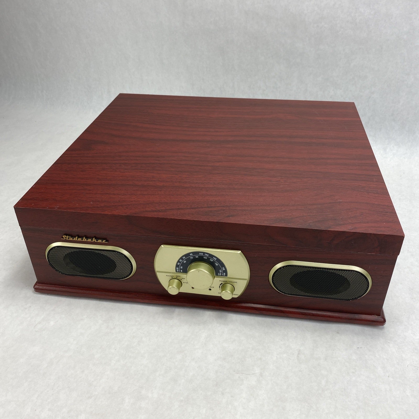 Studehaker SB6052 Turntable FM/AM stereo Receiver Cassette Player0