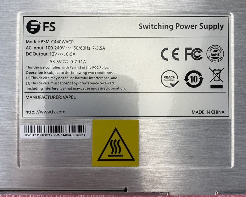 FS PSM-C440WACP 440W Switching Power Supply