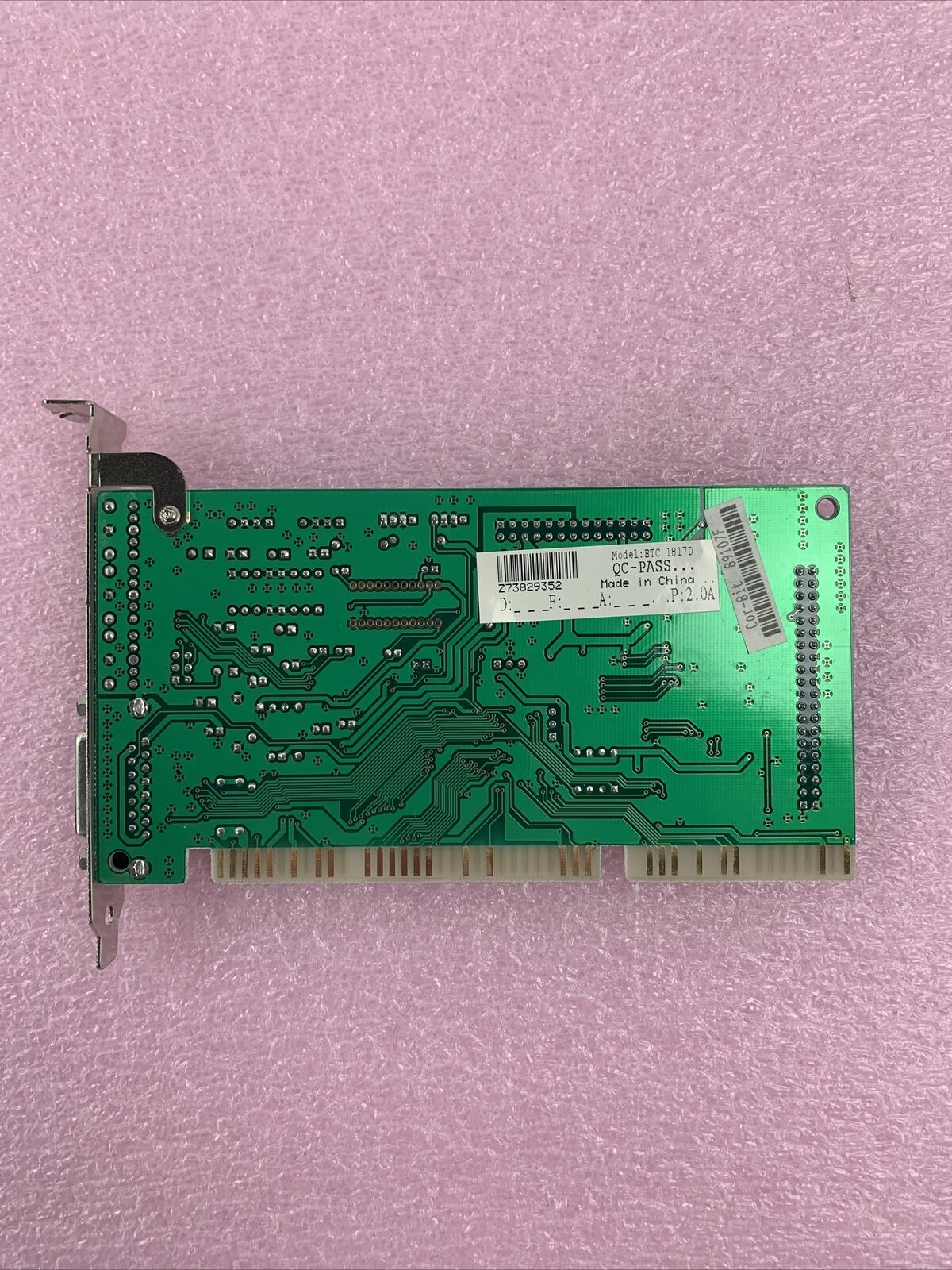 BTC 1817D OPTi 82C931 Sound Card ISA