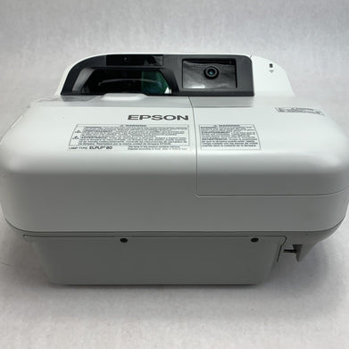 Epson BrightLink 595Wi H599A LCD Lamp Projector 2868 Lamp Hours - No Remote