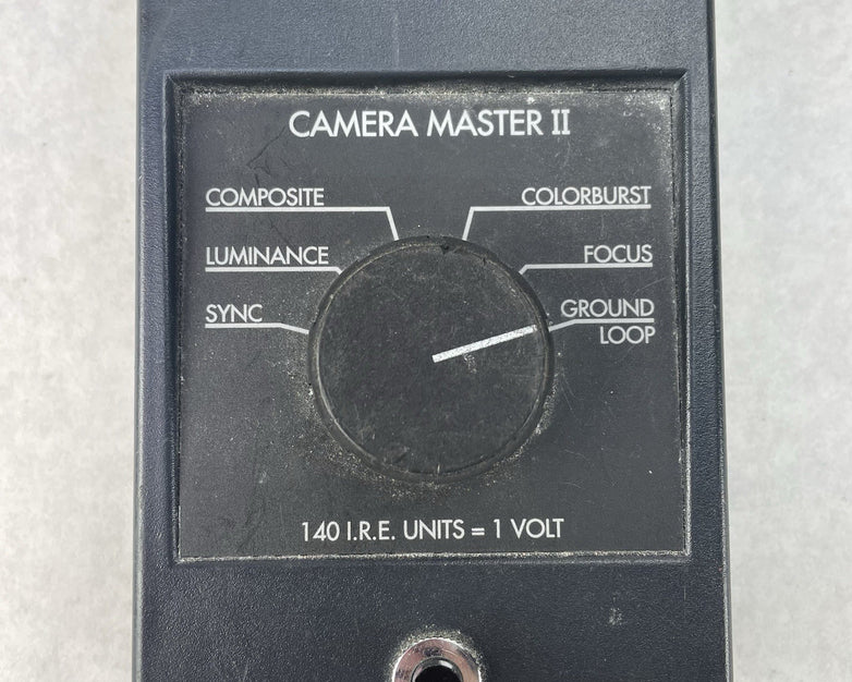 FM Systems CM-2 Camera Master 2 CCTV Video Signal Tester Missing Battery Cover