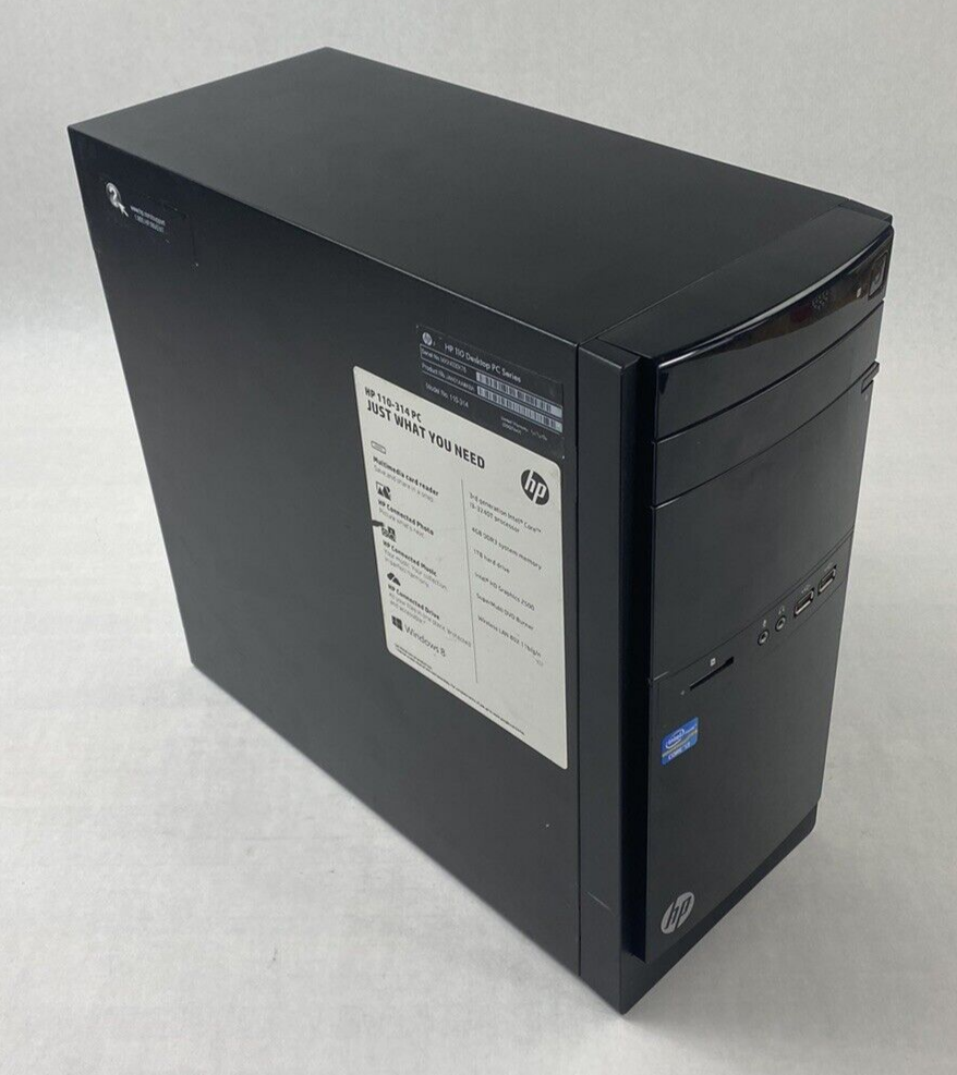HP 110-314 MT Intel Core-i3 3240T 2.90GHz 4GB RAM No HDD No OS