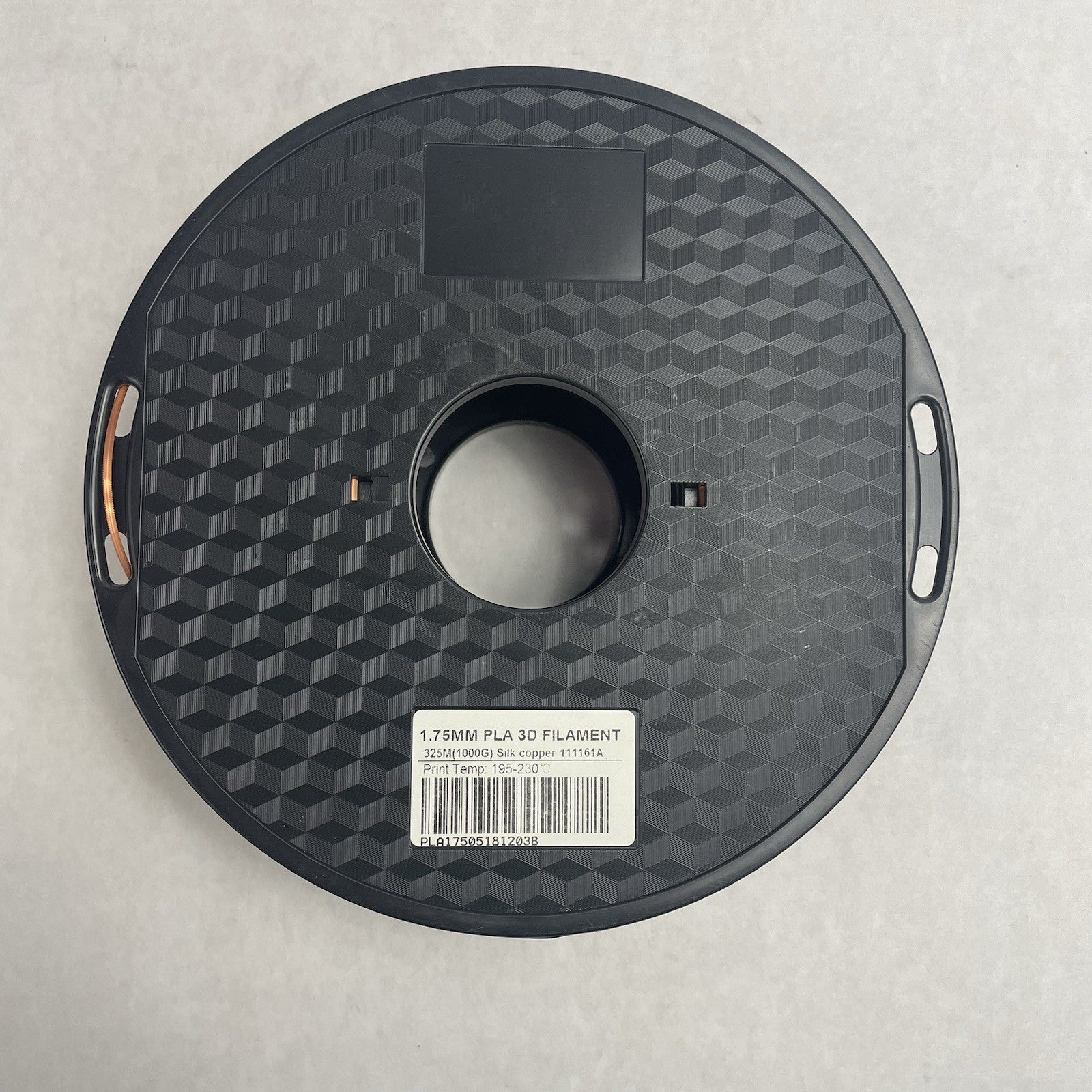 Silk Copper PLA 1.75mm Filament